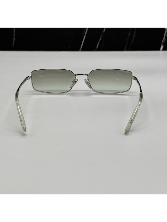 Prada PRA60S 1BC80G Unisex Silver Square Sunglasses Authentic NEW main image 6